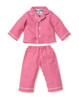 Red Mini-Gingham Doll Pajamas