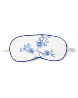 Children's Indigo Floral Traditional Sleep Mask