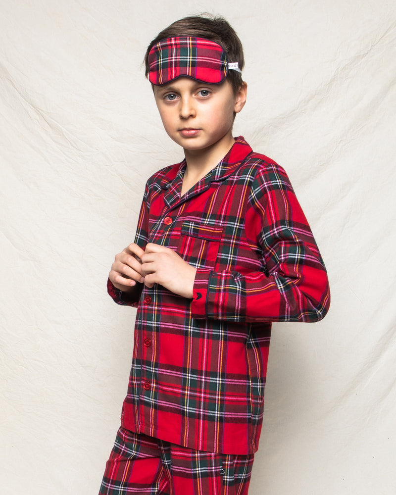 Children's Imperial Tartan Traditional Sleep Mask