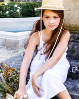 White Gauze Serene Sundress