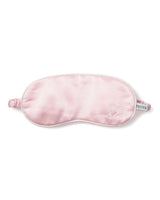 Pink Silk Heart Kids Sleep Mask