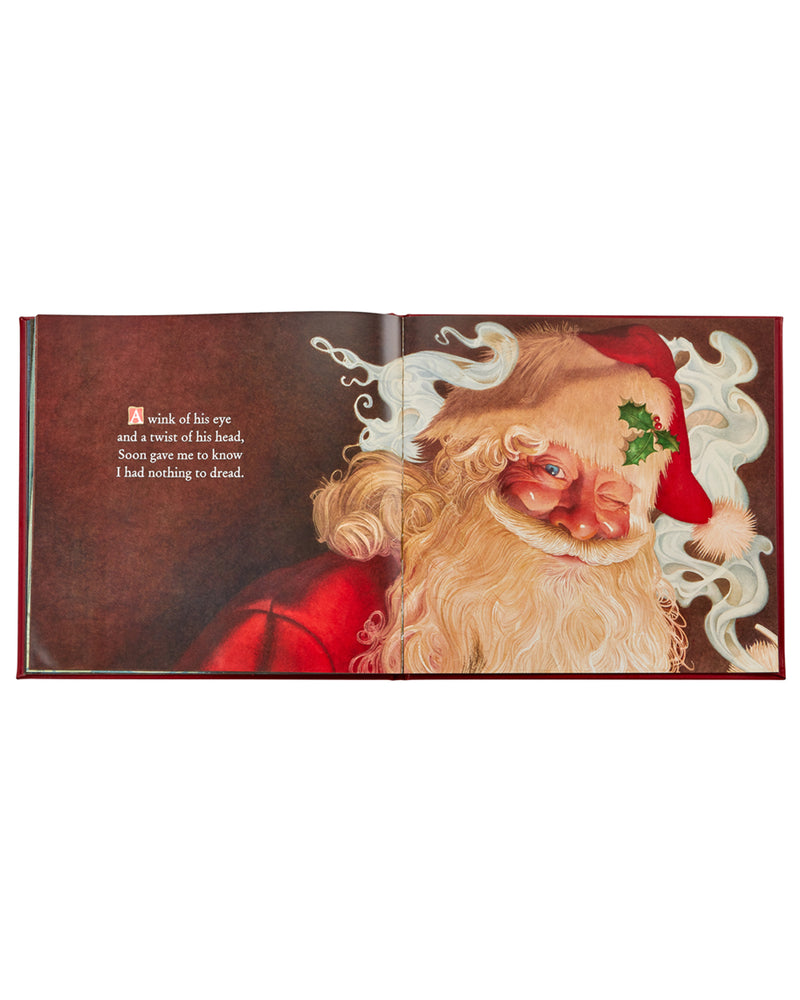 Heirloom Leather-Bound Book- The Night Before Christmas