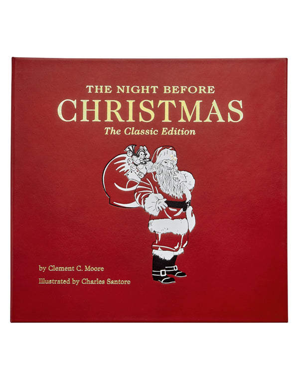 Heirloom Leather-Bound Book- The Night Before Christmas