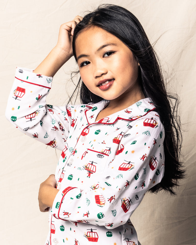 Maisonette x Petite Plume Exclusive Holiday at the Chalet Pajama Set
