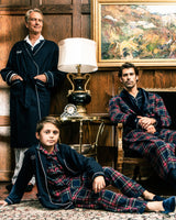 Men's Windsor Tartan Velvet Robe
