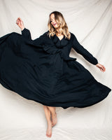 Luxe Pima Navy Anna Night Dress
