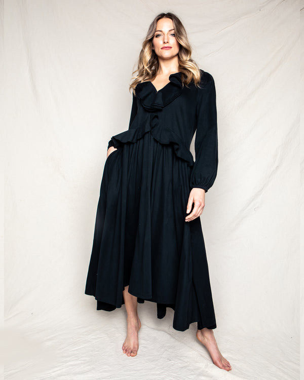 Women's Pima Anna Night Dress in Navy