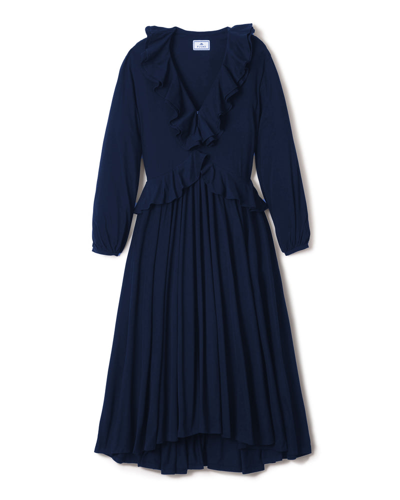 Luxe Pima Navy Anna Night Dress