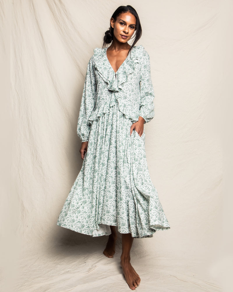 Luxe Pima Sussex Evergreen Anna Night Dress