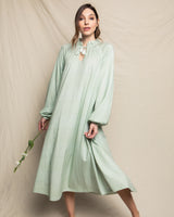 Juniper Leaves Luxe Pima Cotton Garbo Nightgown