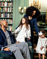 Luxe Pima Cotton Navy Garbo Nightgown