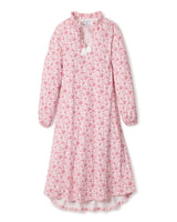 Luxe Pima Sussex Bordeaux Garbo Nightgown