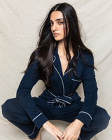 Luxe Pima Navy Jumpsuit