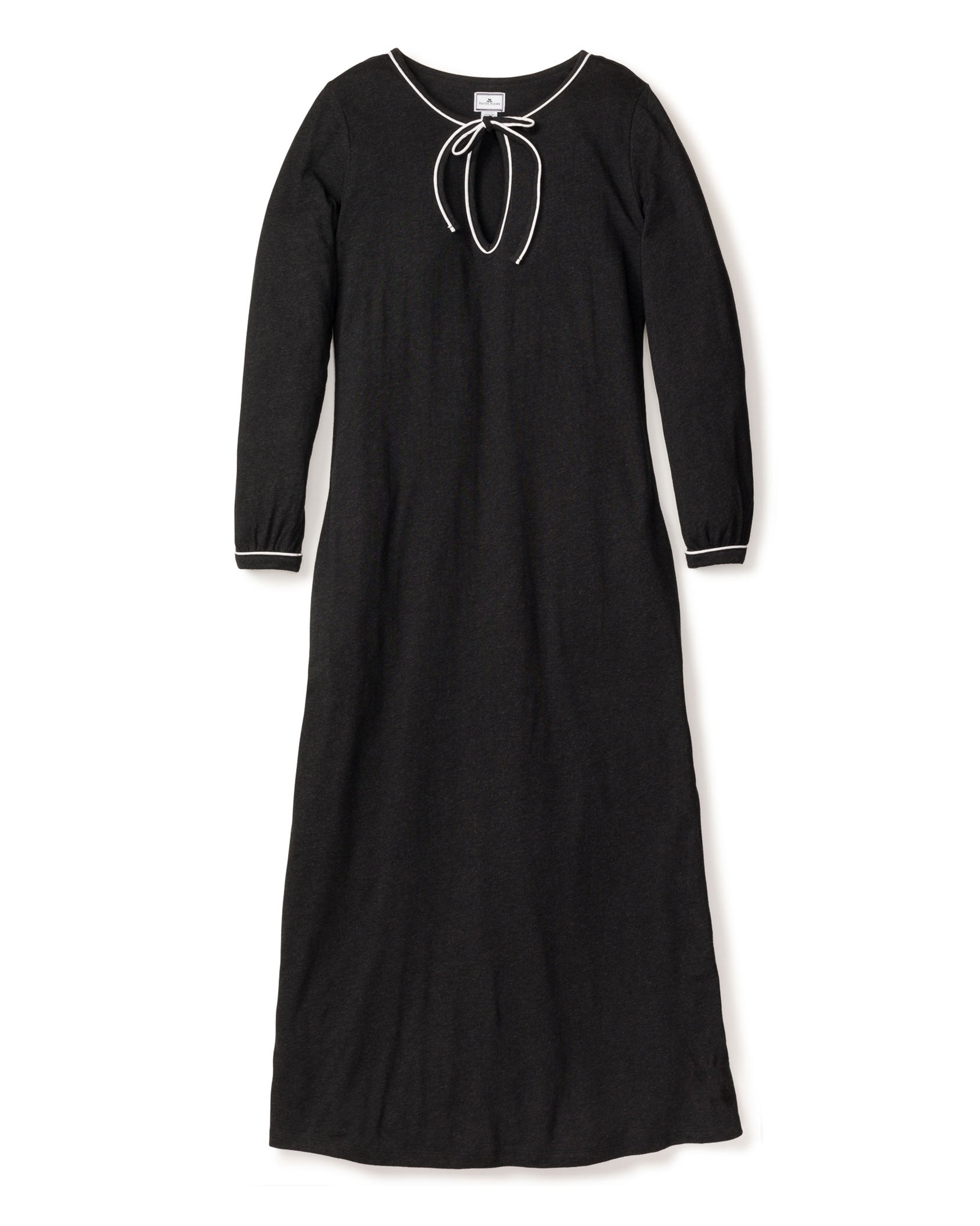 Women's Pima Harlow Nightgown in Dark Heather