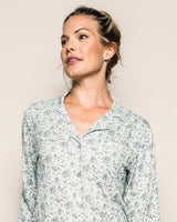 Luxe Pima Women's Sussex Evergreen Pajama Set