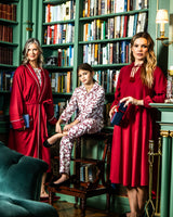Luxe Pima Women's Bordeaux Robe