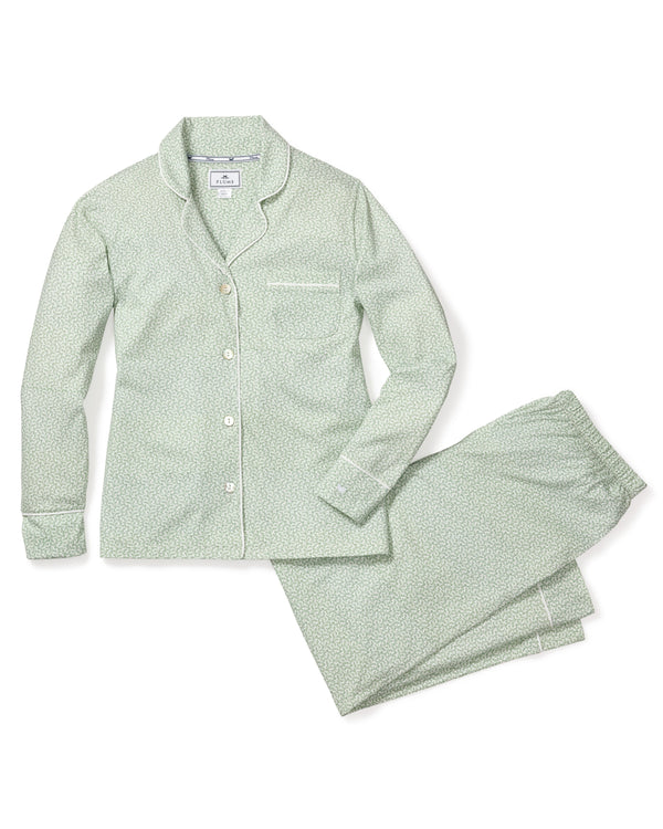 Juniper Leaves Luxe Pima Cotton Classic Pajama Set