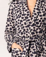 M.M.LaFleur x Petite Plume Pima Sahara Print Robe