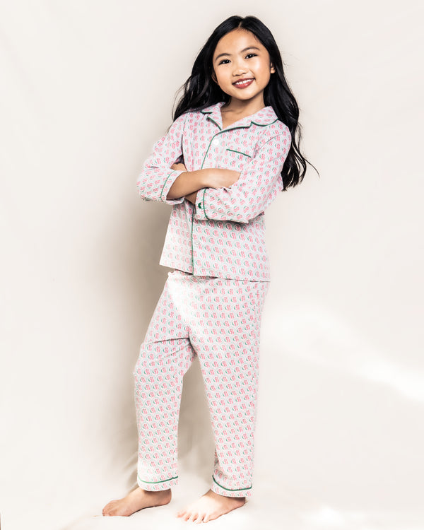 Colony Hotel x Petite Plume Exclusive Print Kid's Pajama Set