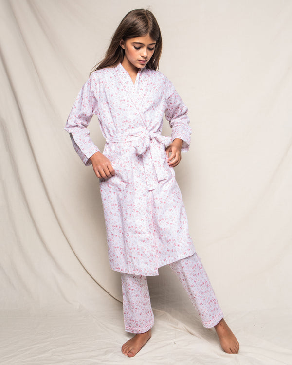 Kid's Twill Robe in Dorset Floral