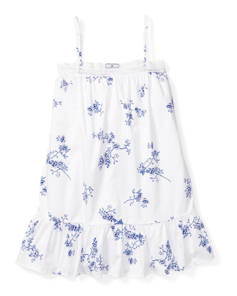Children's Indigo Floral Lily Nightgown