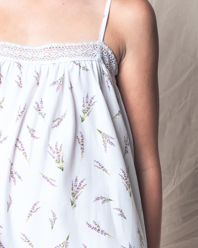 Girl's Twill Lily Nightgown in Fields of Provence