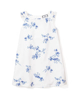 Children's Indigo Floral Amelie Nightgown