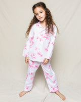 Children's English Rose Floral Pajama Set
