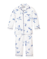 Children's Indigo Floral Pajama Set