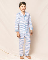 minnow x Petite Plume Botanical Block Print Pajama Set