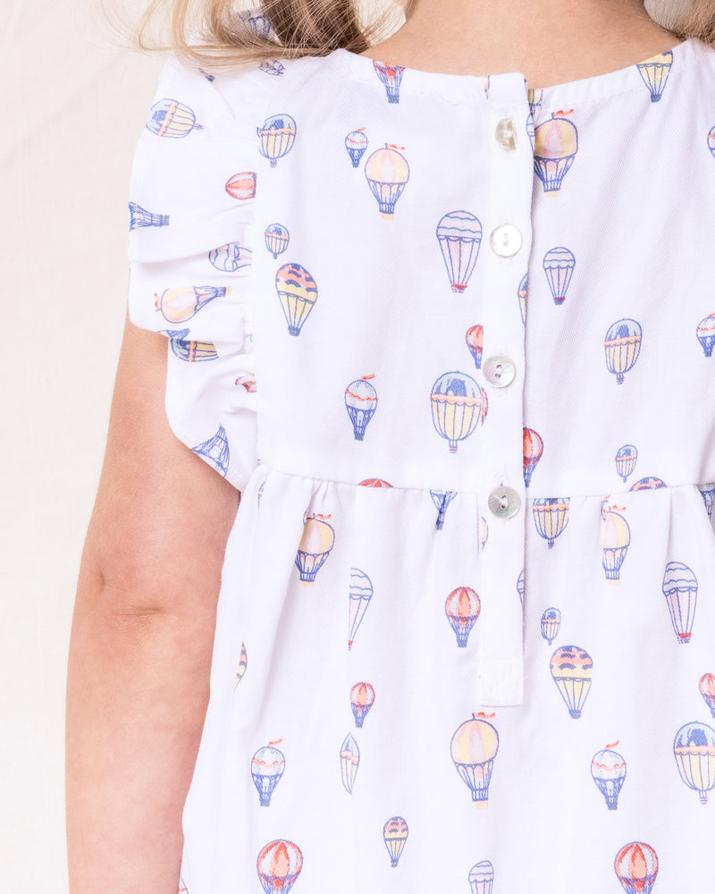 Bon Voyage Ruffled Romper