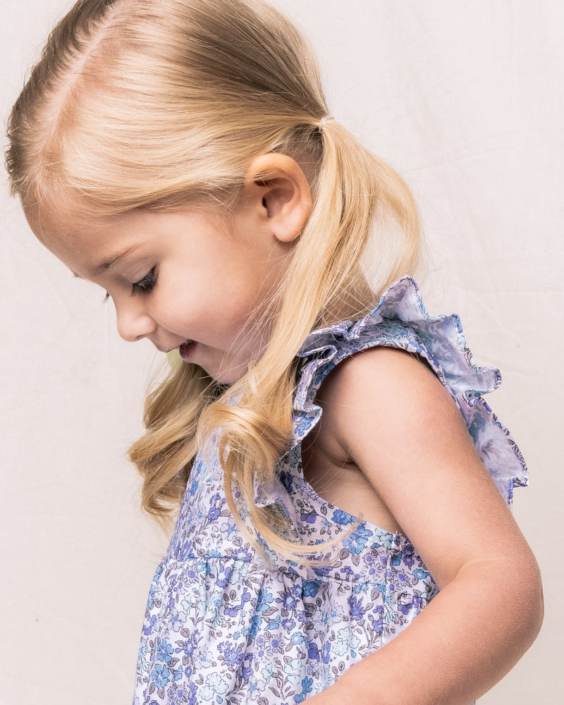 Fleur D'Azur Ruffled Romper