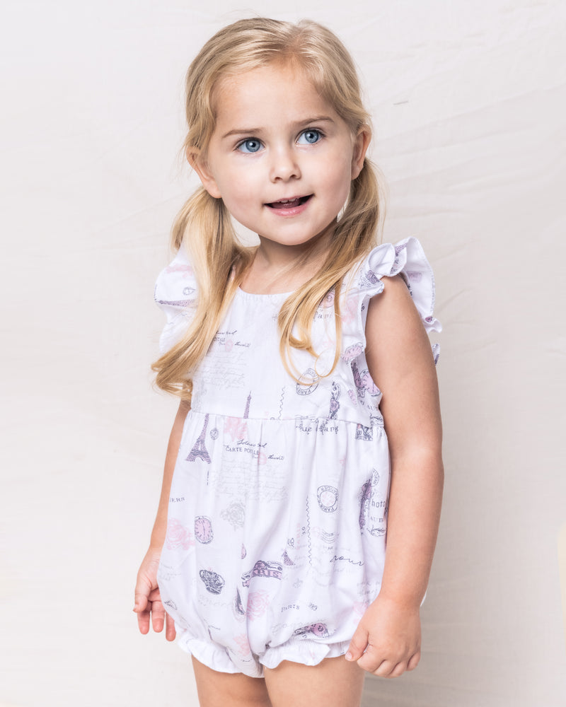 Paris Musings Ruffled Romper