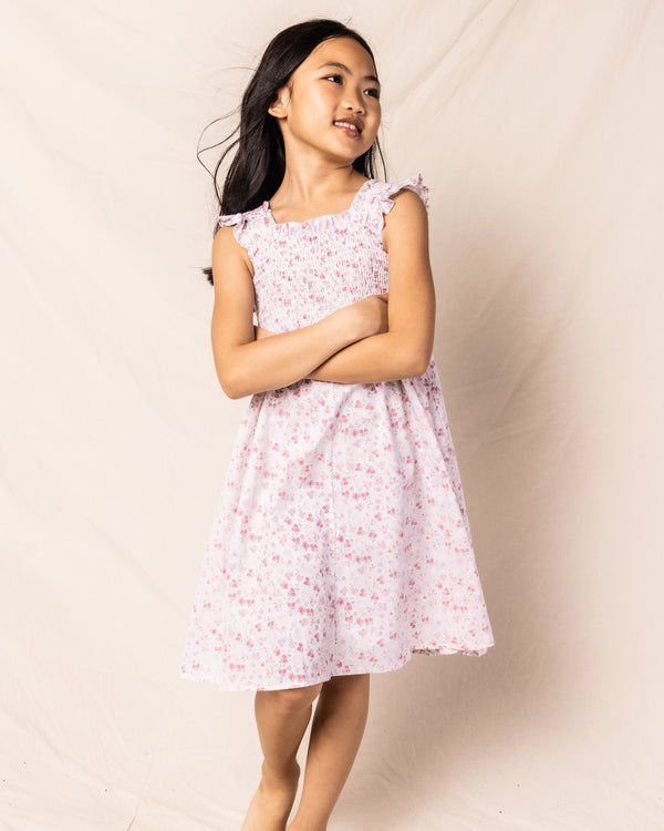 Girl's Twill Margaux Dress in Dorset Floral