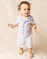 minnow x Petite Plume Botanical Block Print Summer Romper