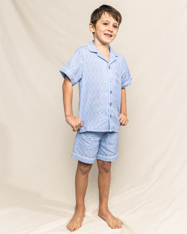 Kid's Twill Short Set in St. Andrews Tee Time