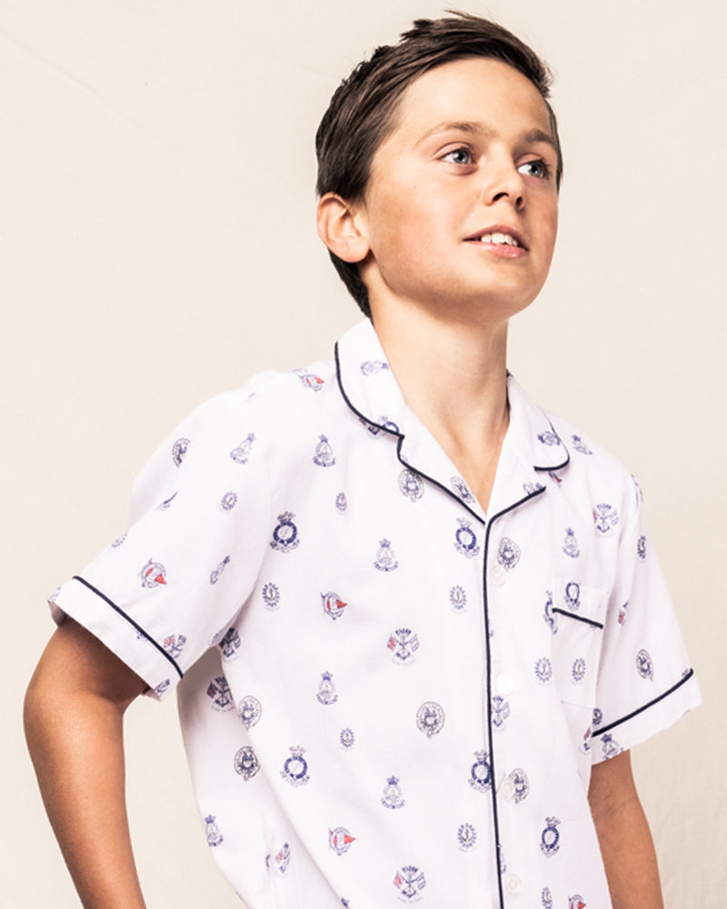 Regal Crests Short Set