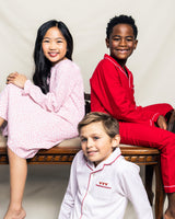 Valentine's Limited Edition - White Pajama Sets with Heart Embroidery