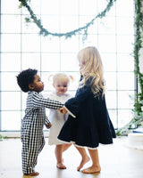 Children's Navy Flannel Arabella Nightgown