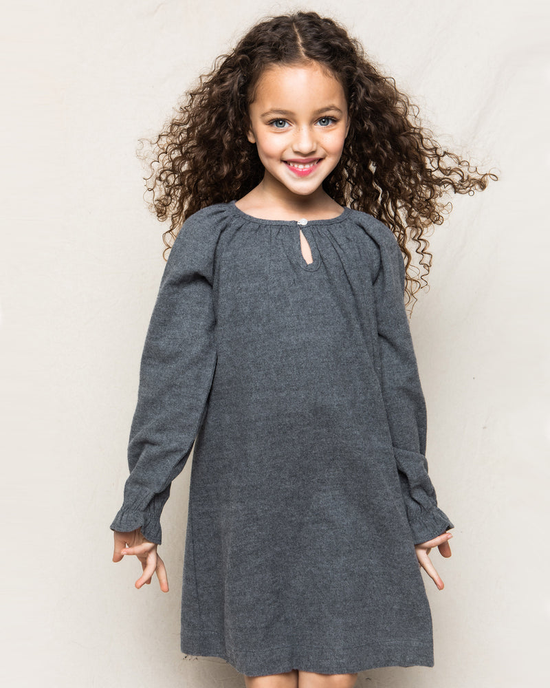 Grey Flannel Delphine Nightgown
