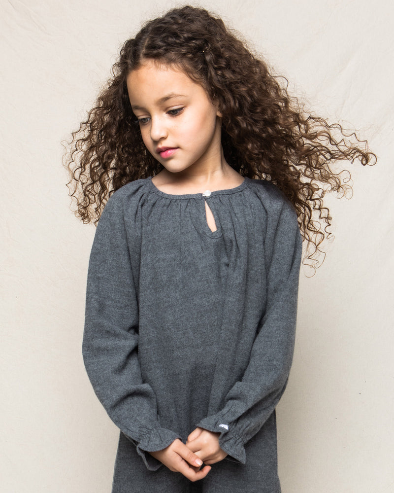 Grey Flannel Delphine Nightgown