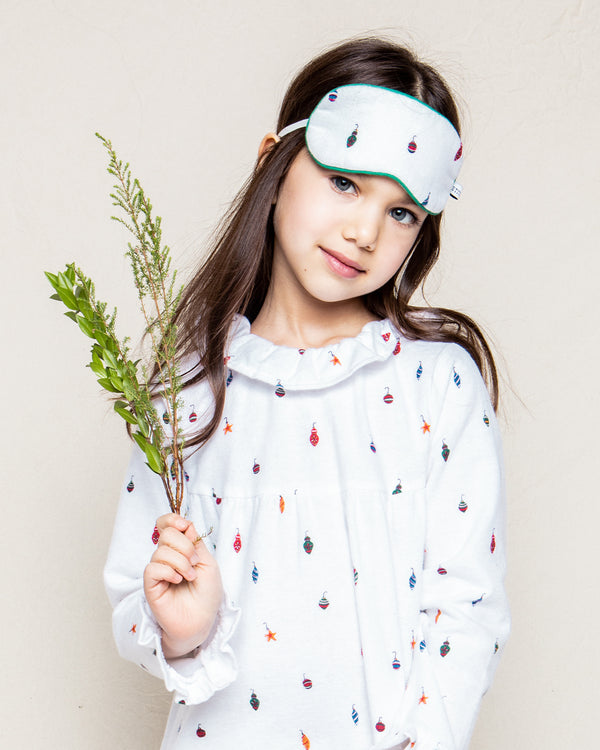 Children's Yuletide Ornaments Traditional Sleep Mask