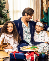 Children's Yuletide Ornaments Pajama Set