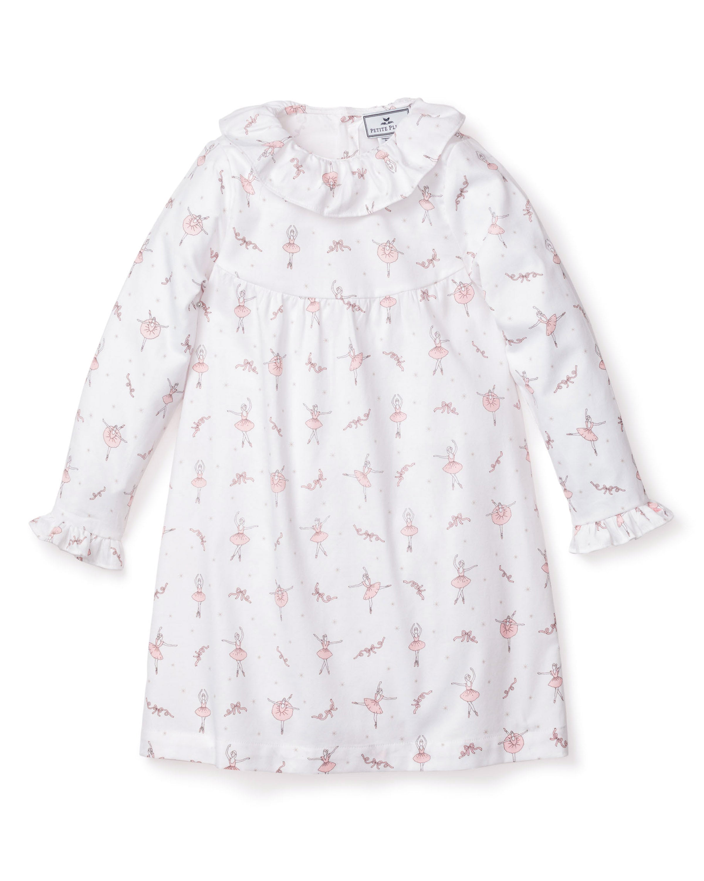 Petite Plume Girl's Twill Scarlett Nightgown in Sugar Plum Fairy 14 Years Petite Plume Girl's Twill Scarlett Nightgown in Sugar Plum Fairy 14 Years