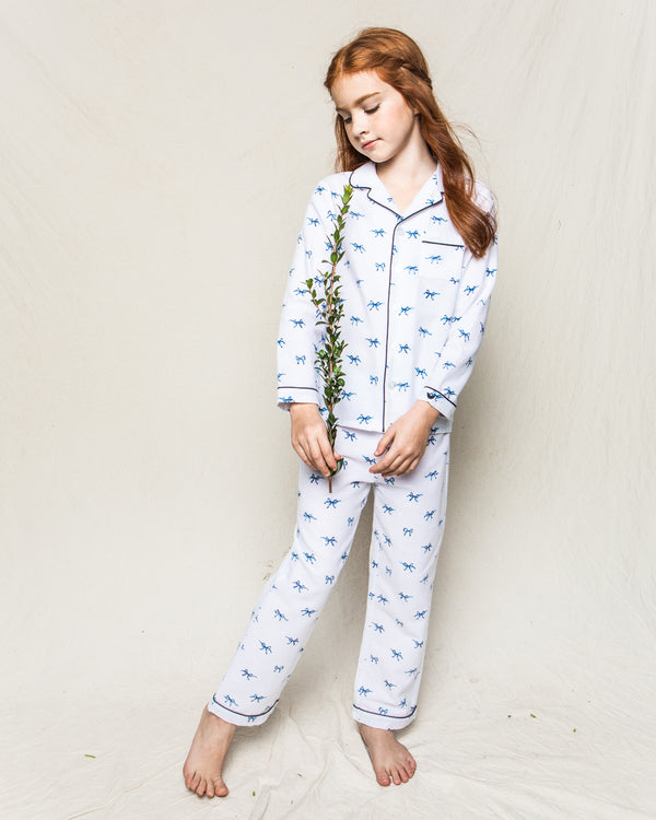 Children's Fanciful Bows Pajama Set
