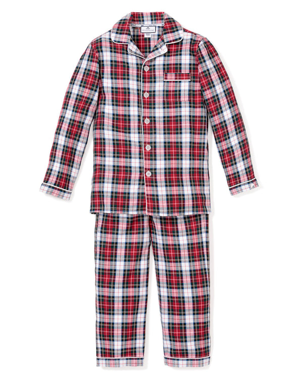 Children's Festive Tartan Classic Pajamas