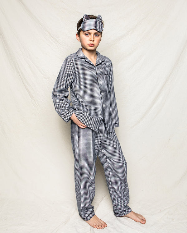 Children's West End Houndstooth Pajama Set