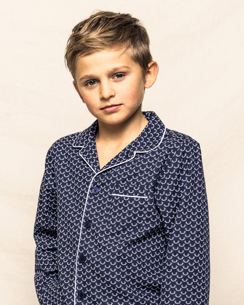 Children's Nordic Antlers Pajama Set