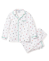 Children's Yuletide Ornaments Pajama Set