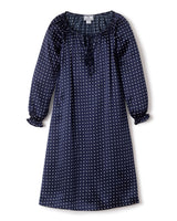 100% Mulberry SIlk Polka Dot Kids Delphine Nightgown